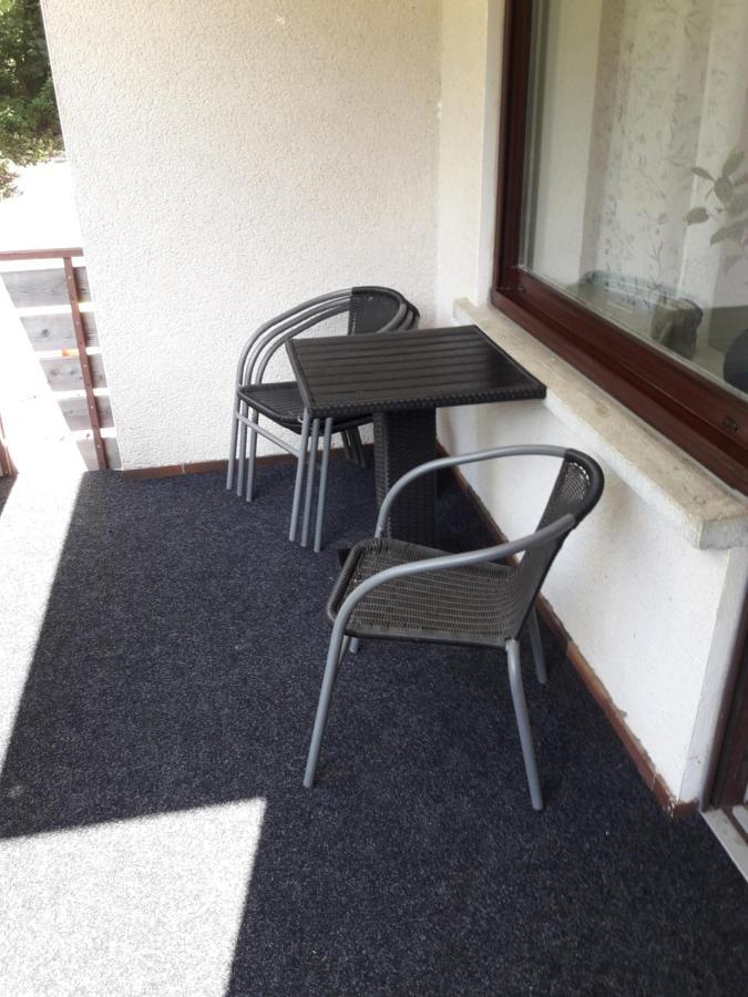Ferienwohnung An Der Klinge 阿伦 外观 照片